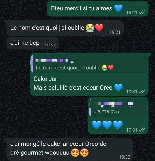 Témoignage client DréDré Gourmets